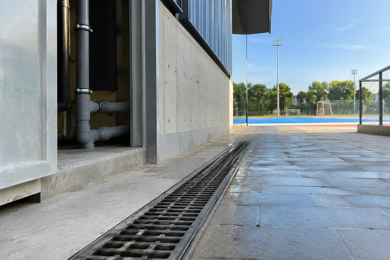 sumidero polideportivo terrassa